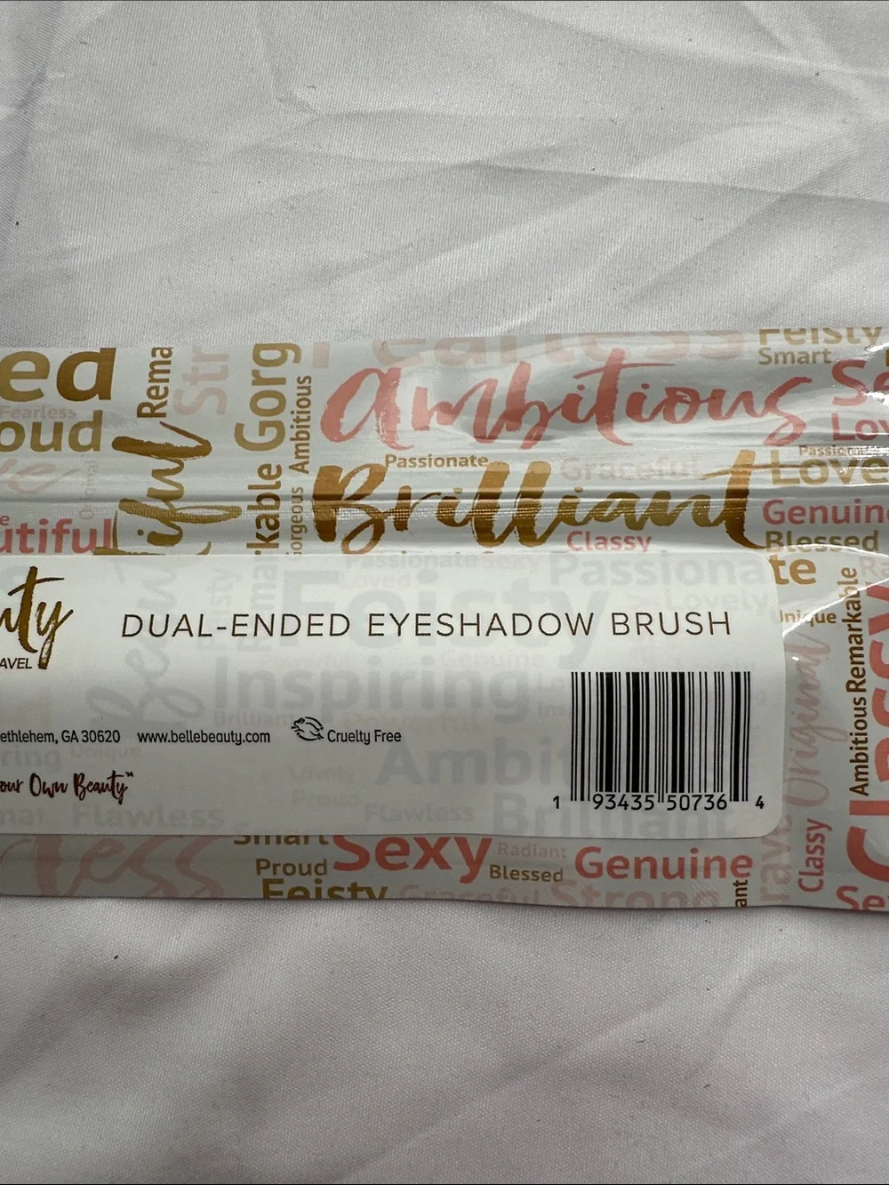 Belle Beauty by Kim Gravel Dual-Ended Eyeshadow Brush